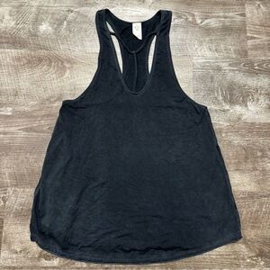 We the Free Black Strappy Front Tank Top Size Small